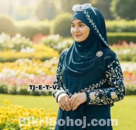 Tanjila V2 Borkha | তানজিলা ভি২ বোরখা / Embroidery Borkha